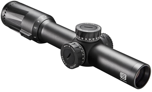 Eotech VDU16FFSR1G Vudu FFP Black 1-6x 24mm Illuminated Green SR1-MRAD Reticle Riflescope - Black