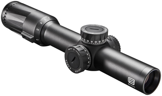 Eotech VDU16FFSR3G Vudu FFP Hardcoat 1-6x 24mm 30mm Illuminated Green SR3-MOA Reticle Riflescope - Black