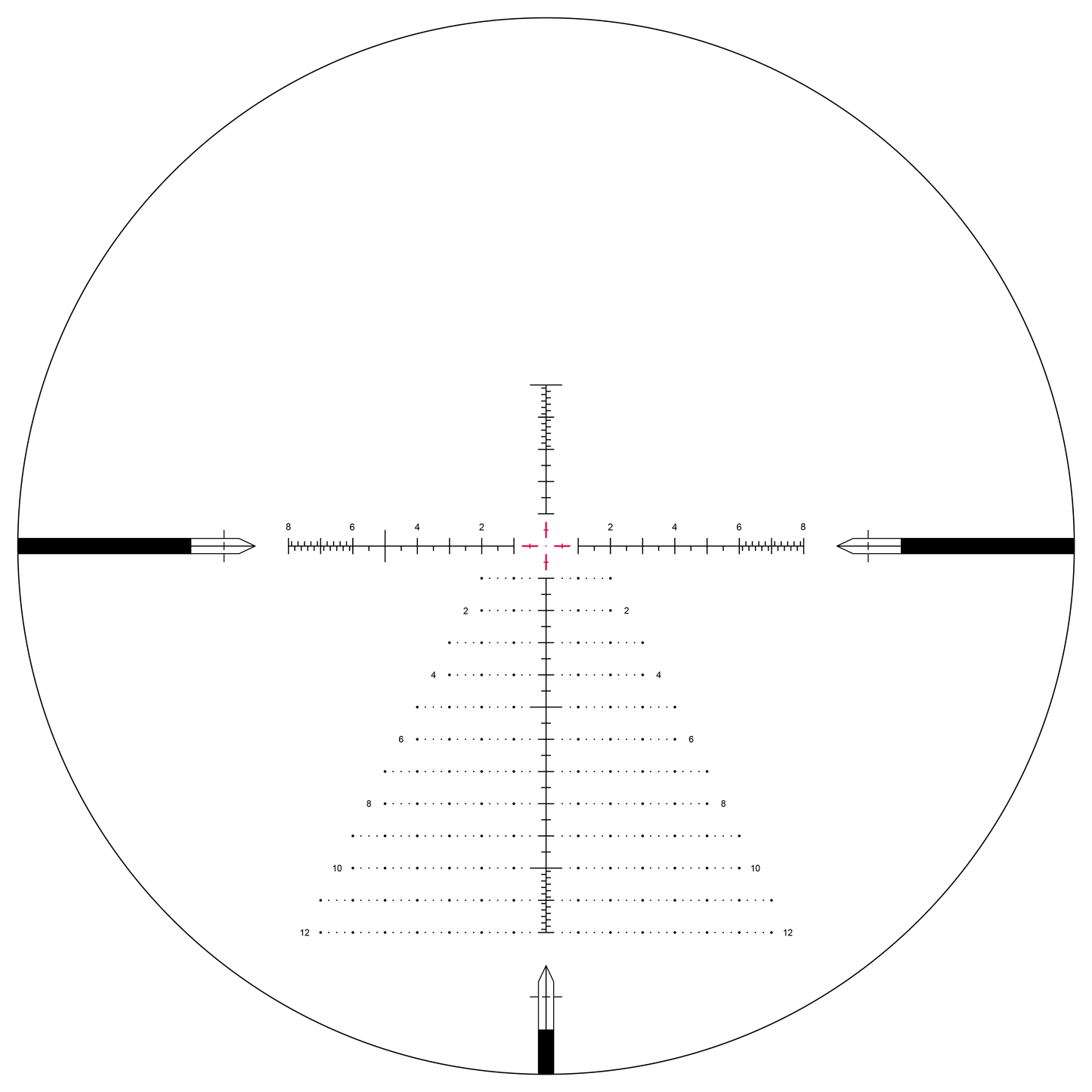 Arken Optics SH-4J 6-24X50 FFP MIL VHR 34mm Tube