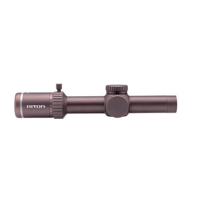 Riton Optics 3T18ASIB 3 Tactix Flat Dark Earth 18x24mm 30mm Tube Illuminated OT Reticle