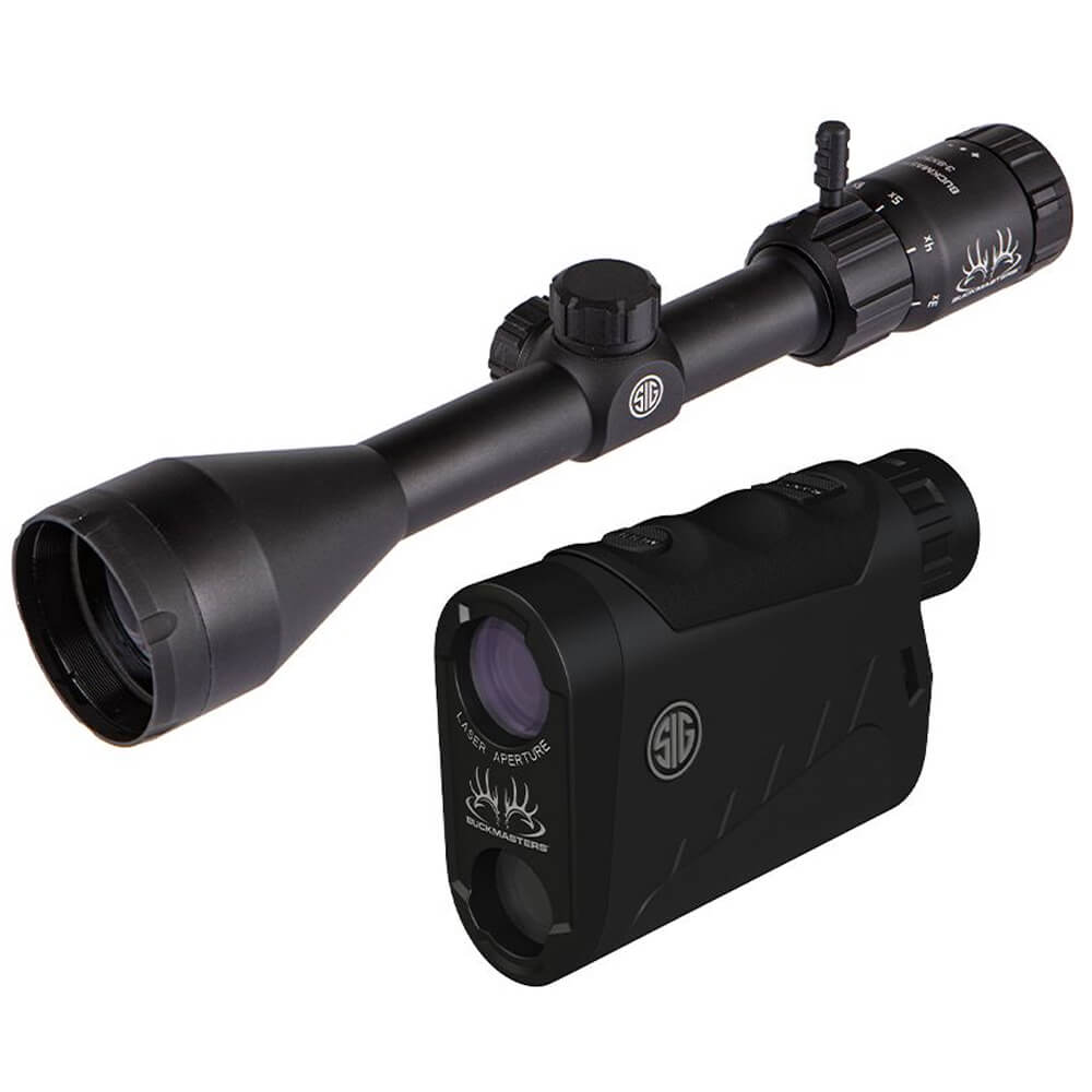Sig Sauer Buckmasters Cambo Kit Riflescope with Rangefinder BDC Reticle