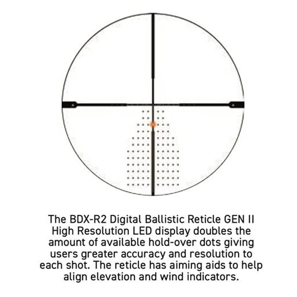Sig Sauer Sierra6BDX 3-18X44mm Rifle Scope - BDX-R2