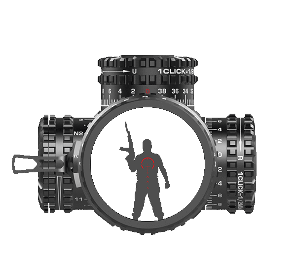 Swampfox Arrowhead SFP LPVO 1-10x24 Guerrilla Dot BDC Riflescope