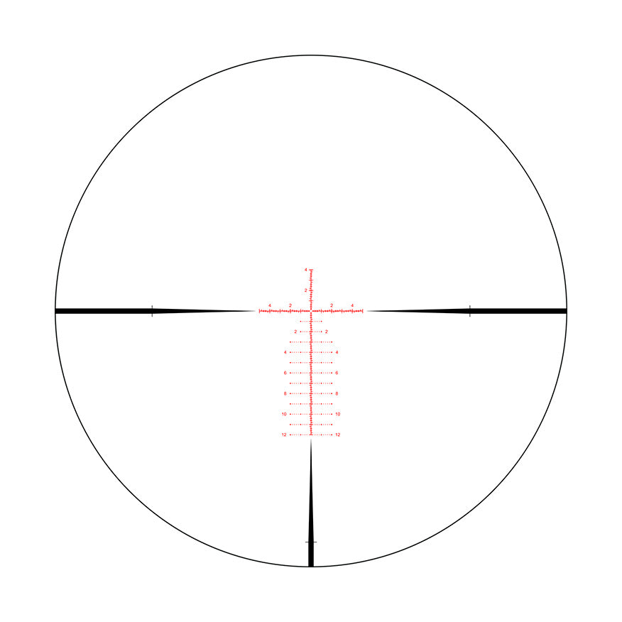 Riton Optics 3C624LFI23 3 Conquer Black 624x50mm 30mm Tube Illuminated MPSR Reticle
