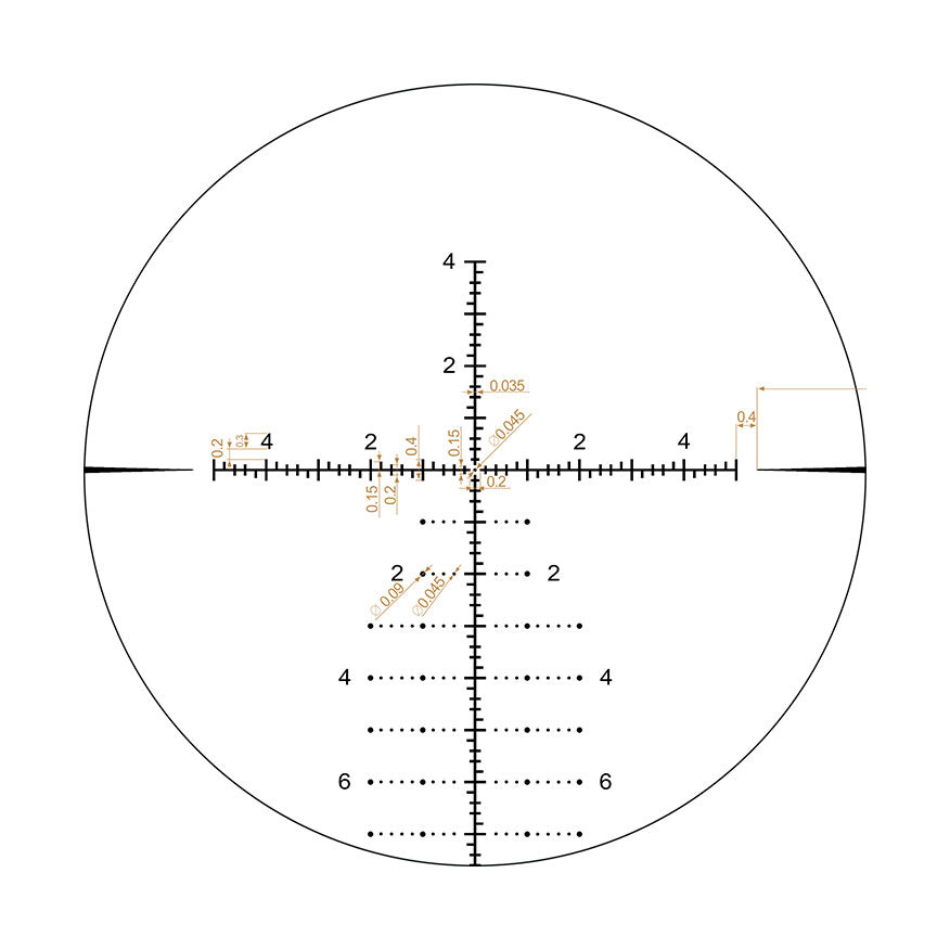 Riton Optics 3C624LFI23 3 Conquer Black 624x50mm 30mm Tube Illuminated MPSR Reticle