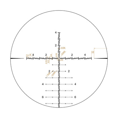 Riton Optics 3C624LFI23 3 Conquer Black 624x50mm 30mm Tube Illuminated MPSR Reticle