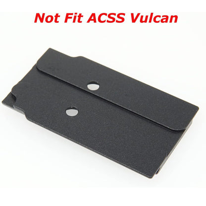 DPP Titanium Mount/Adapter Plate Compatible with Glock 17 19 MOS Holosun 509T