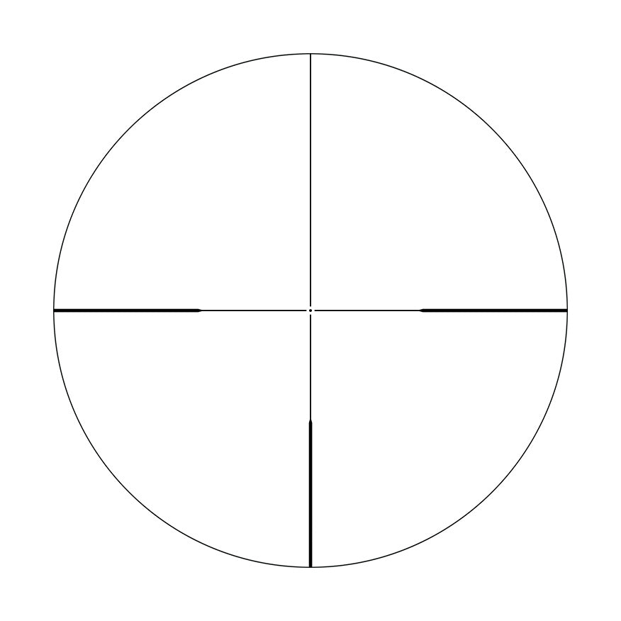Riton Optics 3P312ASI23 3 Primal Black 312x56mm 30mm Tube Illuminated RDH Reticle