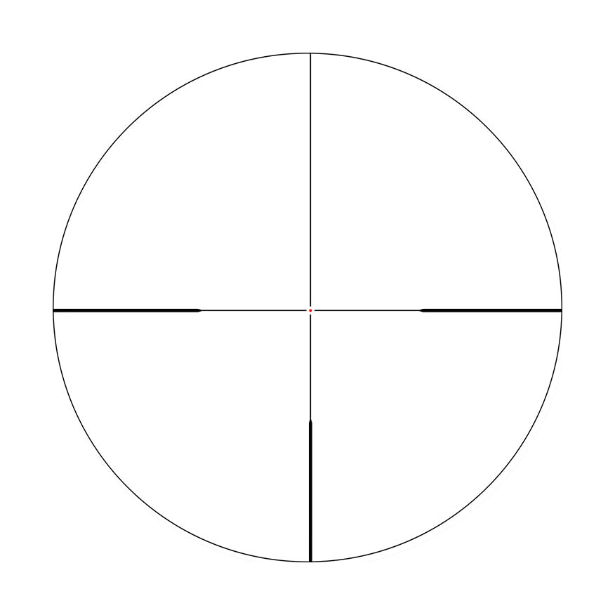 Riton Optics 3P312ASI23 3 Primal Black 312x56mm 30mm Tube Illuminated RDH Reticle