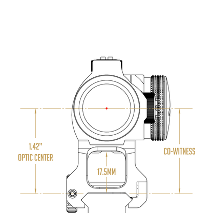 SCALARWORKS LEAP / 01 AIMPOINT MICRO QUICK DETACH MOUNT