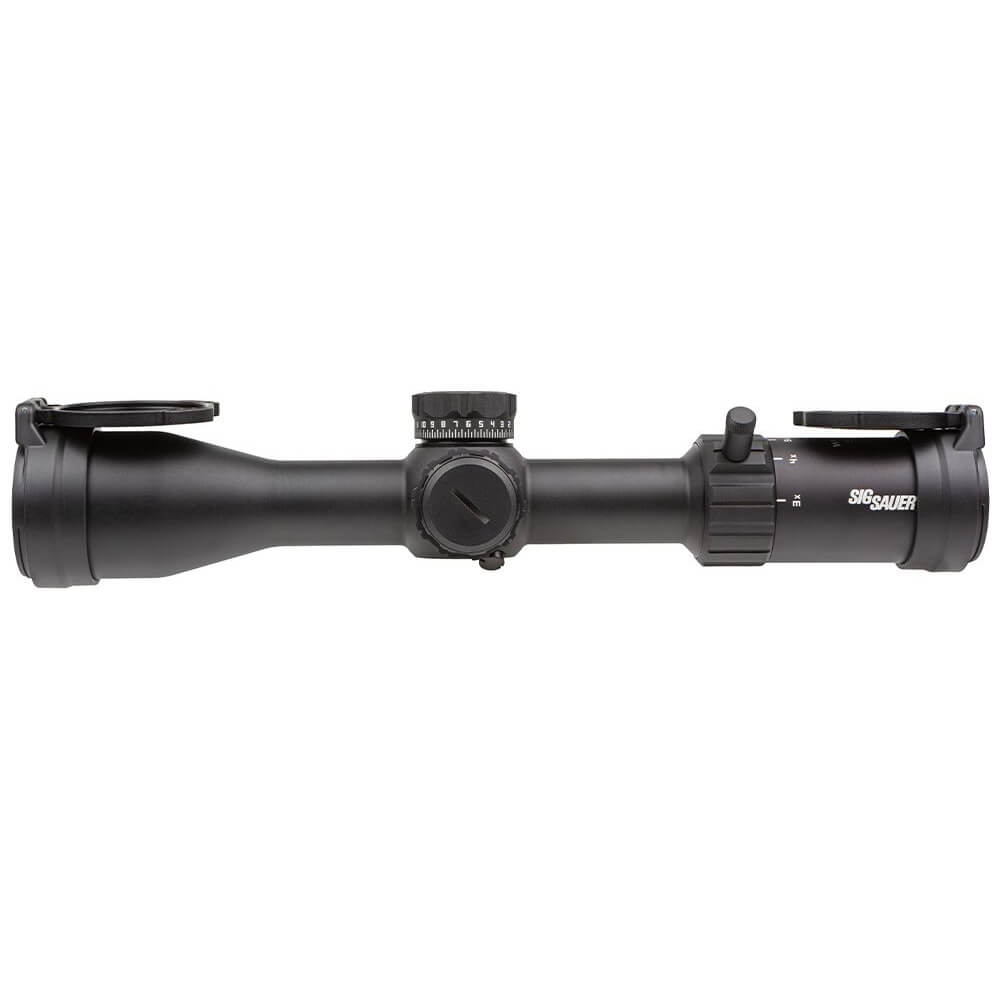 Sig Sauer Whiskey4 3-12X44MM SFP Exposed Zero Stop Rifle Scope