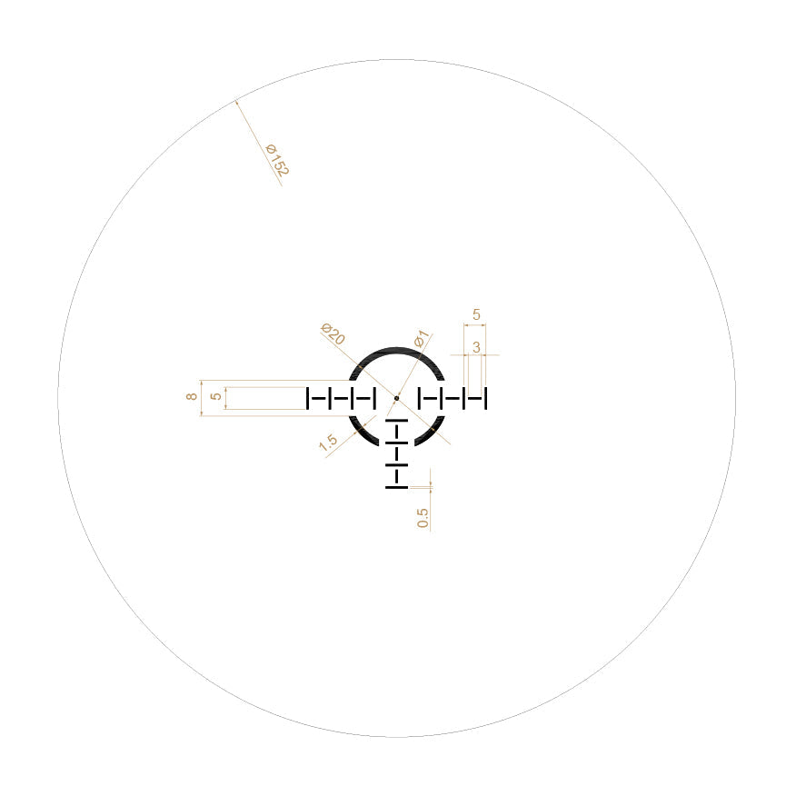 Riton Optics 3T18ASIBLK2 3 Tactix Black 18x24mm 30mm Tube Illuminated OT Reticle