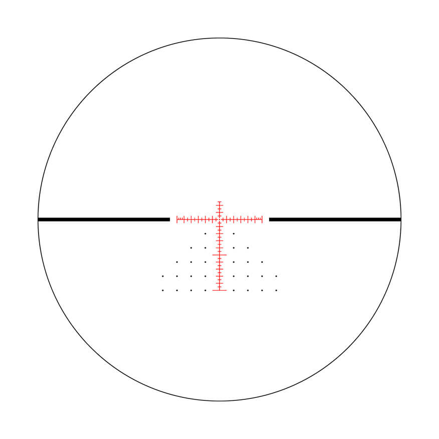 Riton Optics 3P318LFI23 3 Primal Black 318x50 First 30mm Tube Illuminated LRH Reticle