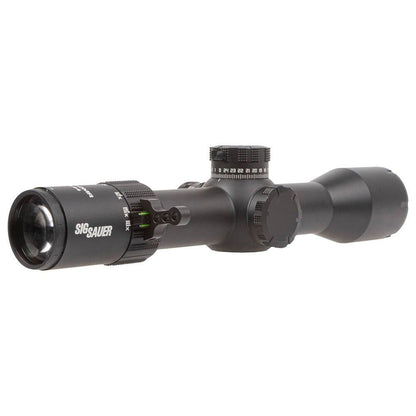 Sig Sauer Tango-DMR Scope, 3-18X44mm, 34Mmm, FFP, Milling 2.0 Illum Reticle, Side Focus, Locking ADJ, Black
