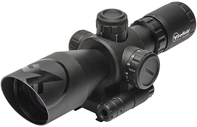 Firefield Barrage 1.5-5x32 Riflescope with Red Laser