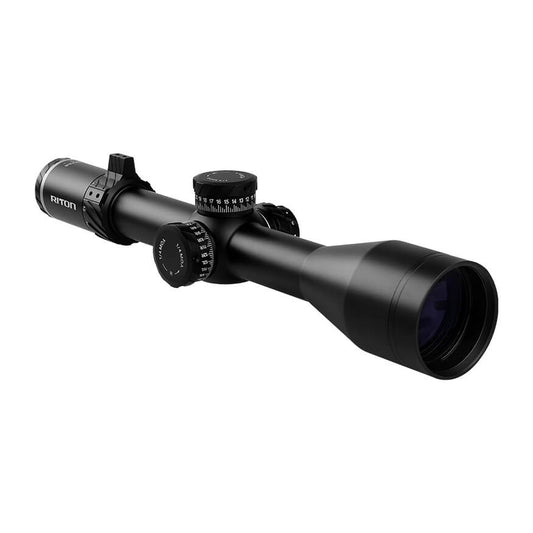 Riton Optics 5C428LFI23 5 Conquer Black 428x56mm 34mm Tube Illuminated TPSR Reticle