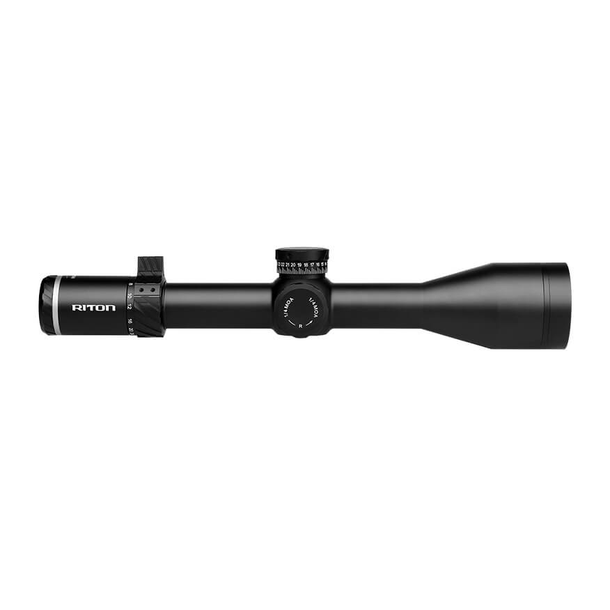 Riton Optics 5C428LFI23 5 Conquer Black 428x56mm 34mm Tube Illuminated TPSR Reticle