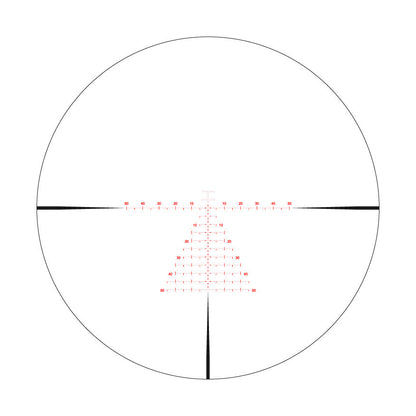 Riton Optics 5C428LFI23 5 Conquer Black 428x56mm 34mm Tube Illuminated TPSR Reticle