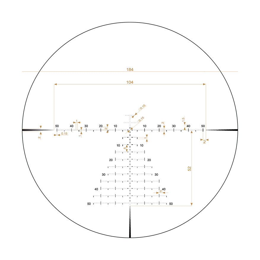 Riton Optics 5C428AFI23 5 Conquer Black 428x56mm MOA 34mm Tube Illuminated MOR Reticle
