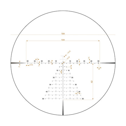 Riton Optics 5C428AFI23 5 Conquer Black 428x56mm MOA 34mm Tube Illuminated MOR Reticle