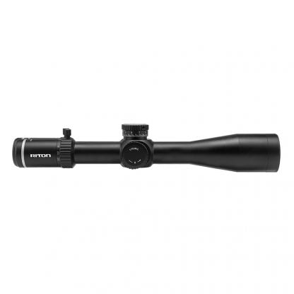 Riton Optics 5C525LFI 5 Conquer Black Anodized 525x50mm MRAD 34mm Tube Illuminated PSR Reticle