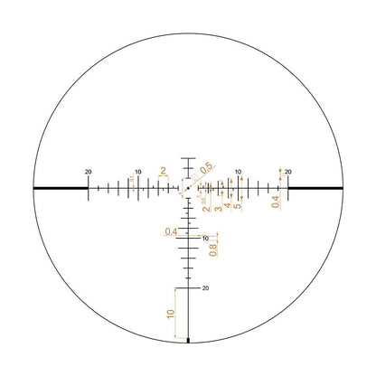 Riton Optics 5P212AS23 5 Primal Black 212x44mm 30mm Tube PHD Reticle