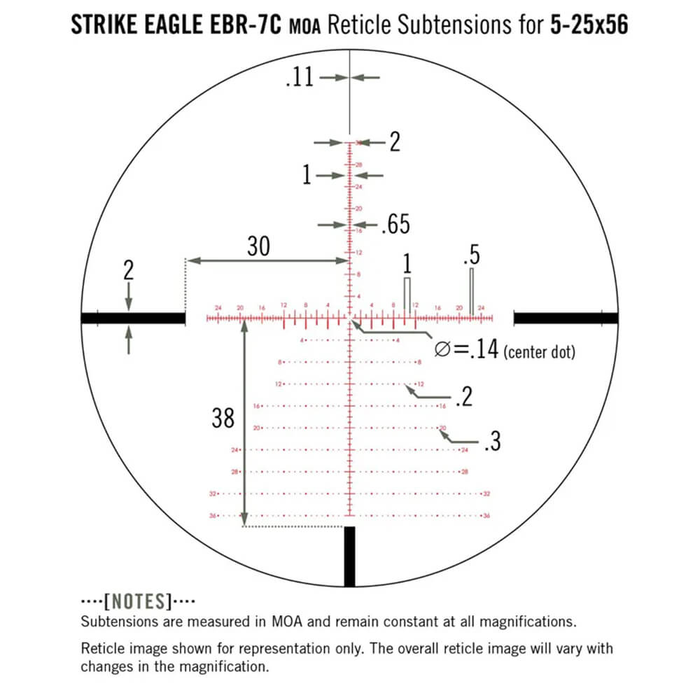 Vortex Optics Strike Eagle 5-25x56 First Focal Plane Riflescopes
