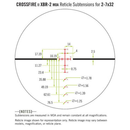 Vortex Optics Crossfire II 2-7x32 Crossbow Scope