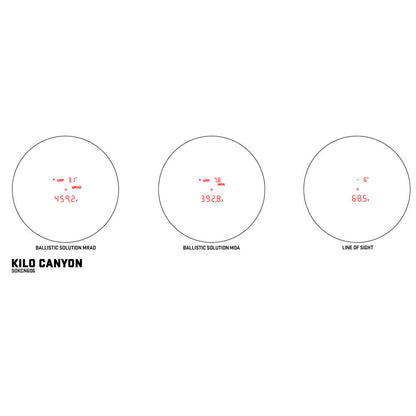 Sig Sauer KILO CANYON 6x22mm Rangefinder