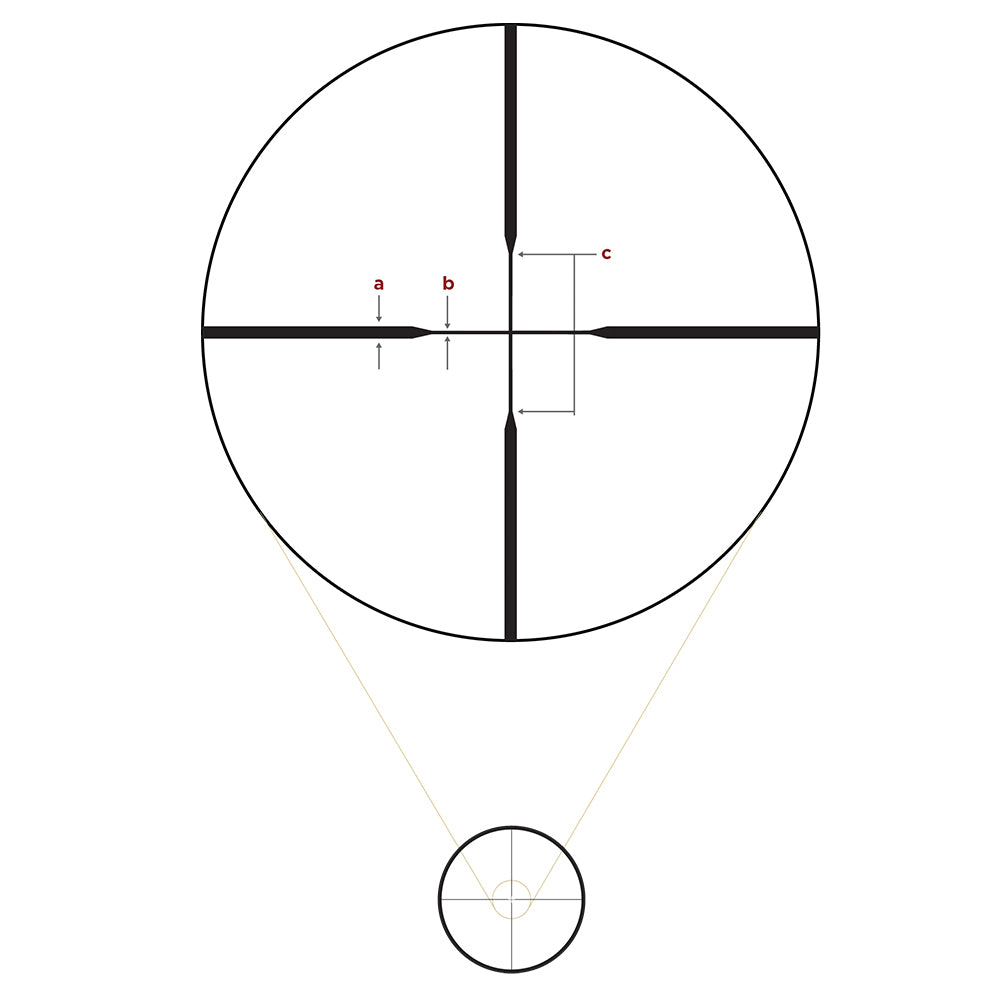 Leupold VX-3HD 6.5-20x40mm (1 inch) EFR CDS-T Fine Duplex Rifle Scope
