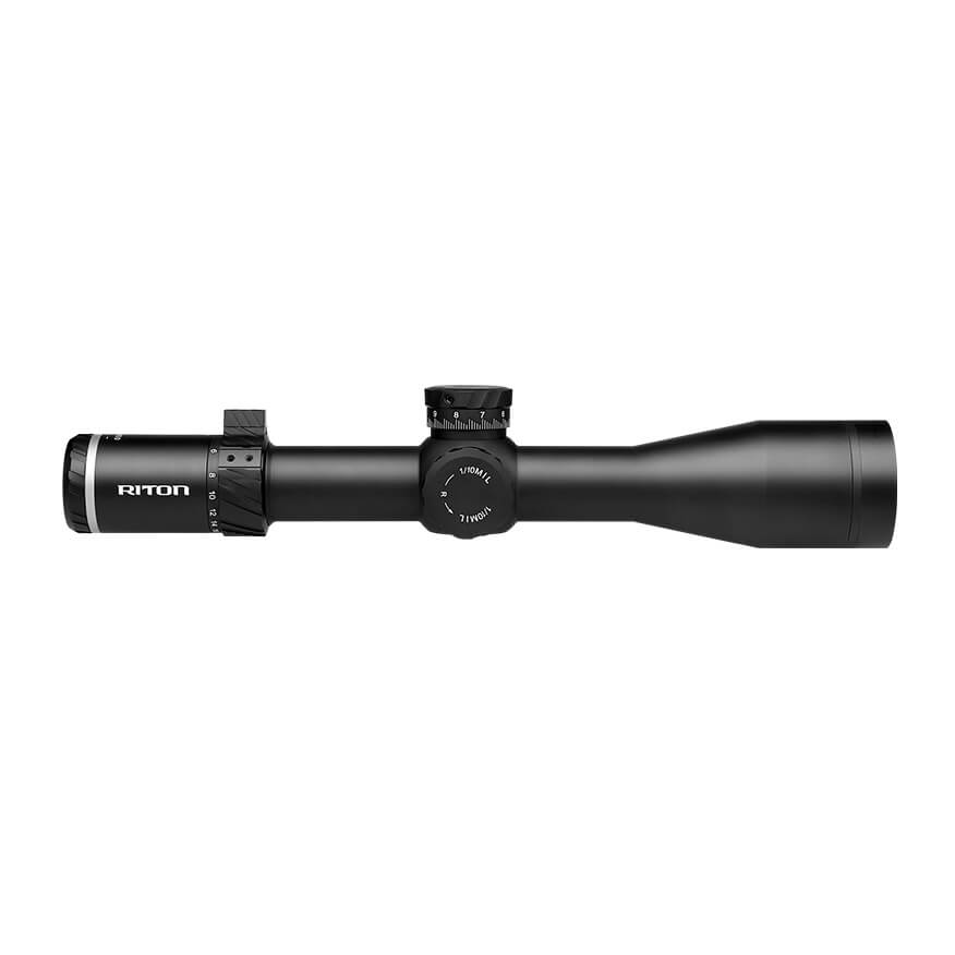 Riton Optics 7C318LFI23 7 Conquer Black 318X50IR 0mm 34mm Tube Illuminated T3 Reticle