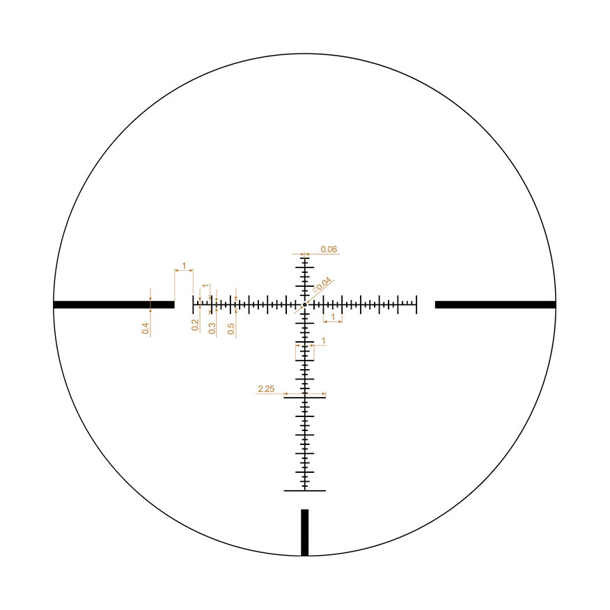 Riton Optics 7C318LFI23 7 Conquer Black 318X50IR 0mm 34mm Tube Illuminated T3 Reticle