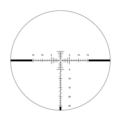 Riton Optics 7C324ASI23 7 Conquer Black 324x50mm 34mm Tube Illuminated G7 Reticle