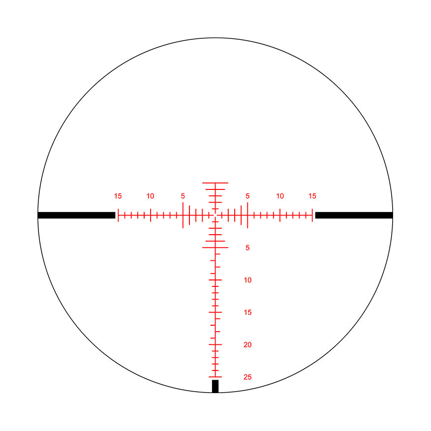 Riton Optics 7C324ASI23 7 Conquer Black 324x50mm 34mm Tube Illuminated G7 Reticle