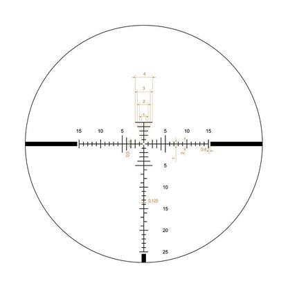 Riton Optics 7C324ASI23 7 Conquer Black 324x50mm 34mm Tube Illuminated G7 Reticle