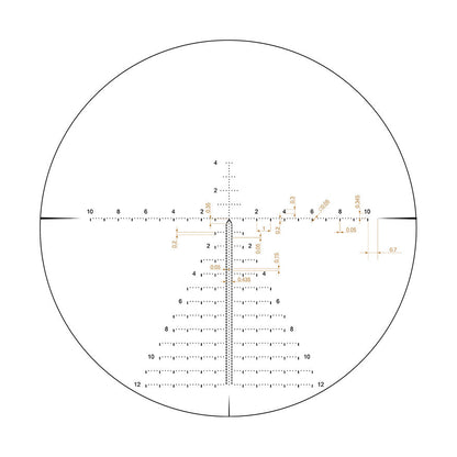 Riton Optics 7C324LFI23 7 Conquer Black 3-24x56mm 34mm Tube Illuminated ODEN Reticle
