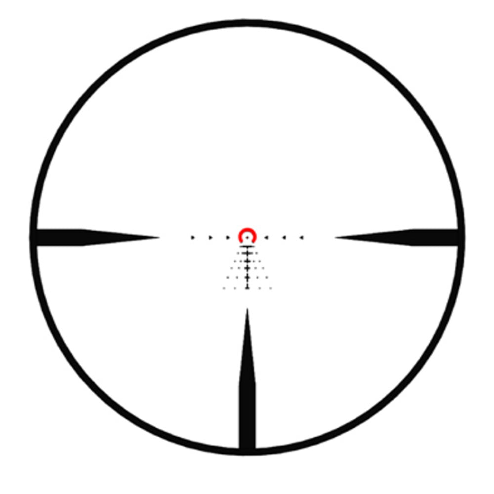 Sig Sauer Tango MSR Scope, 1-6X24mm, 30mm, FFP, Illuminated MSR BDC6 Reticle, 0.5 MOA, Capped, Black W/ 1.535 Mount