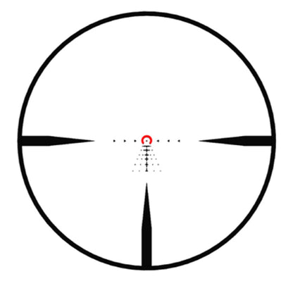 Sig Sauer Tango MSR Scope, 1-6X24mm, 30mm, FFP, Illuminated MSR BDC6 Reticle, 0.5 MOA, Capped, Black W/ 1.535 Mount