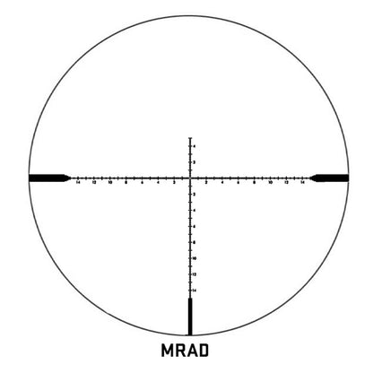 Sig Sauer Tango-DMR Scope, 3-18X44mm, 34Mmm, FFP, Milling 2.0 Illum Reticle, Side Focus, Locking ADJ, Black