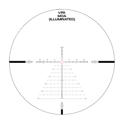 Arken Optics EPL4 6-24x50 FFP Illuminated Reticle with Zero Stop - 30mm Tube