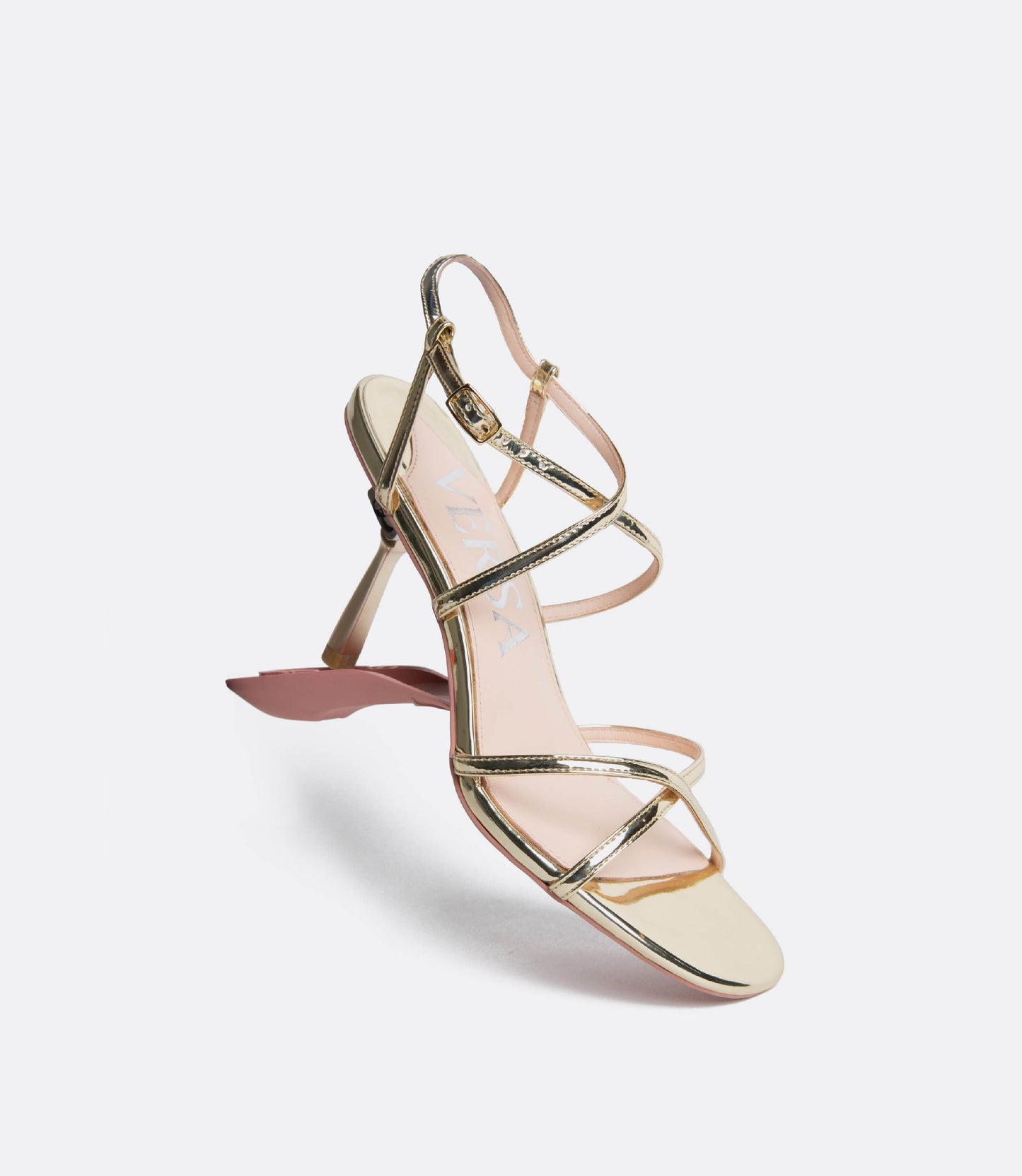 Strappy Sandals in Gold