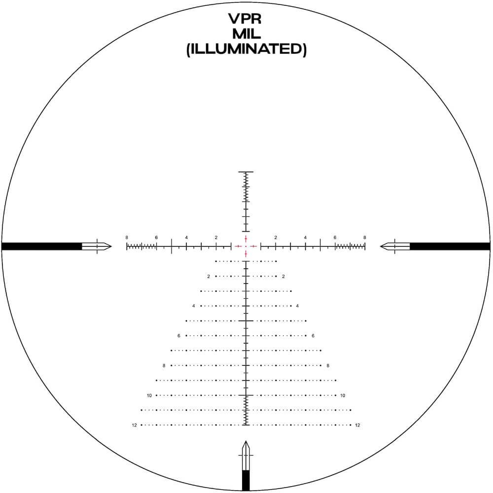 Arken Optics EP5 7-35X56 Gen 2 FFP Illuminated VPR - Zero Stop Riflescope - 34mm Tube