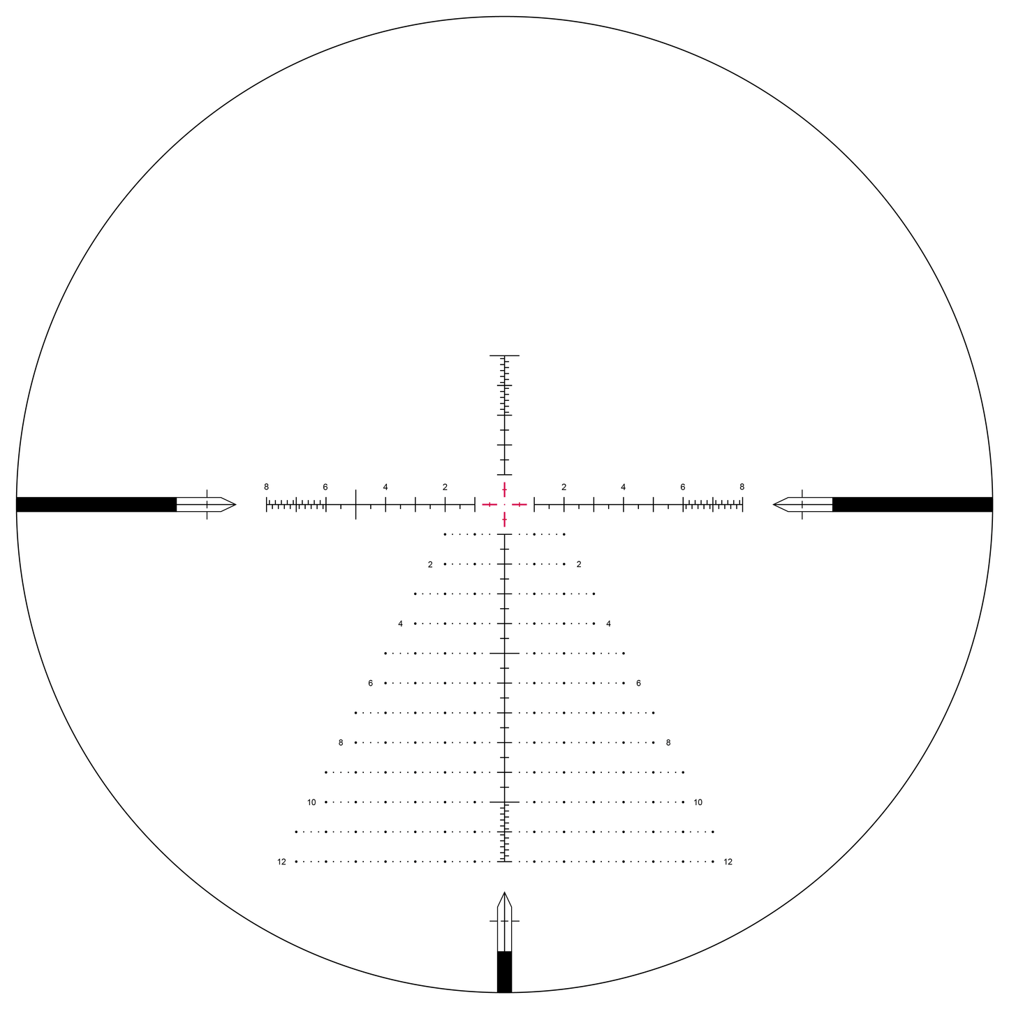 Arken Optics SH-4J 6-24X50 FFP MIL VPR 34mm Tube