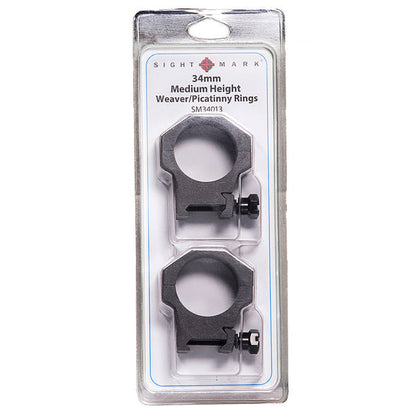 Sightmark Tactical Mounting Rings -34mm High Height Picatinny Rings