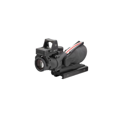 Trijicon 100550 ACOG Combo Matte Black 4x32mm Illuminated Red Crosshair .223 BDC Reticle