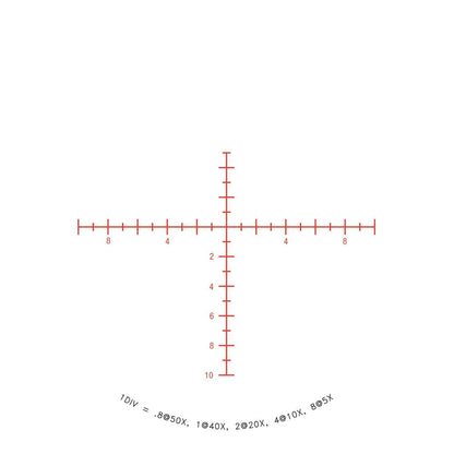 Trijicon 3000016 Tenmile Matte Black 5-50x56mm 34mm Tube LED Illuminated Red/Green MOA Long Range Reticle