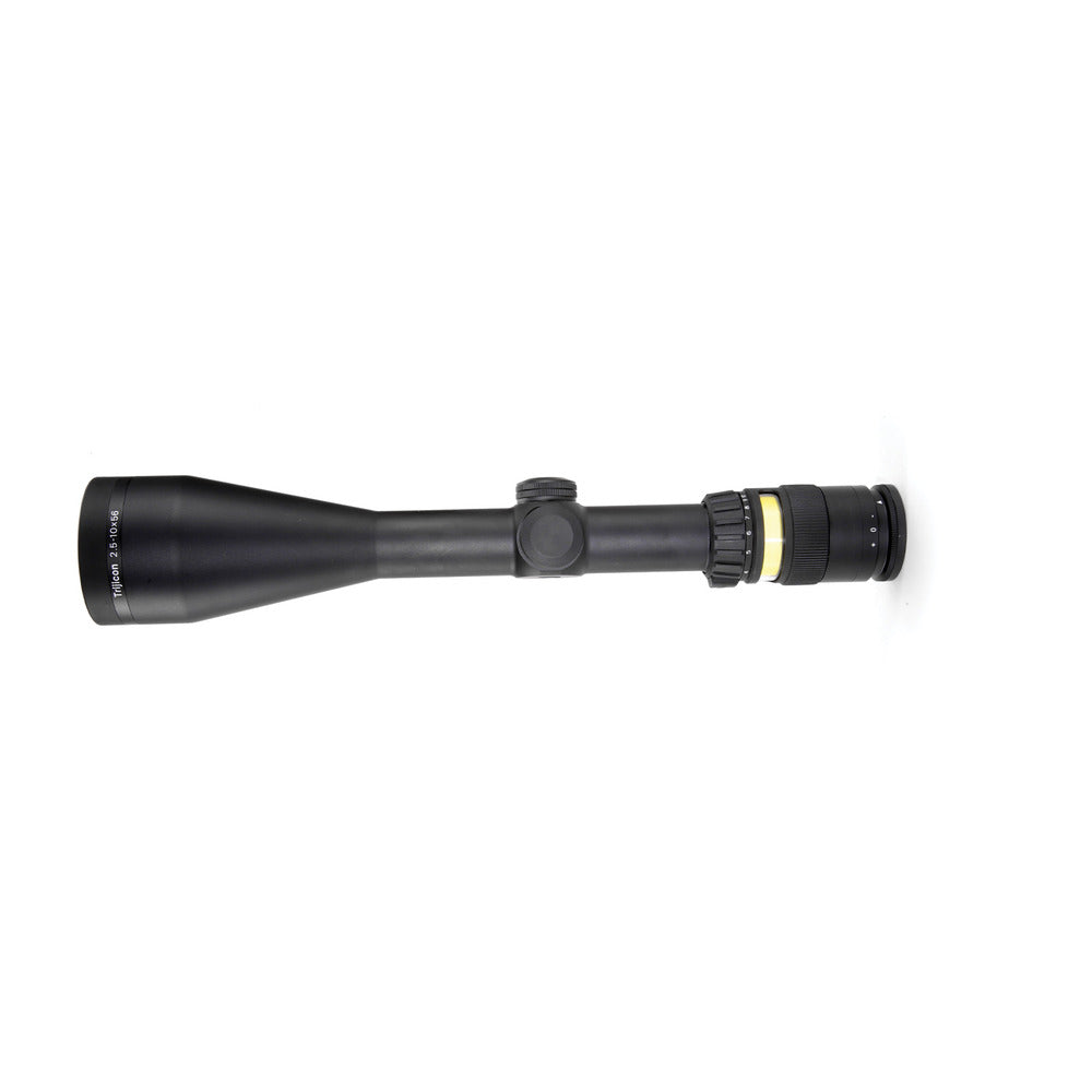 Trijicon 200023 AccuPoint Black Hardcoat Anodized 2.5-10x56mm 30mm Tube Illuminated Duplex Crosshair w/Amber Dot Reticle