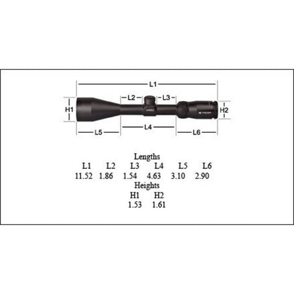 Vortex Optics Crossfire II 2-7x32 Plex Rimfire Scope