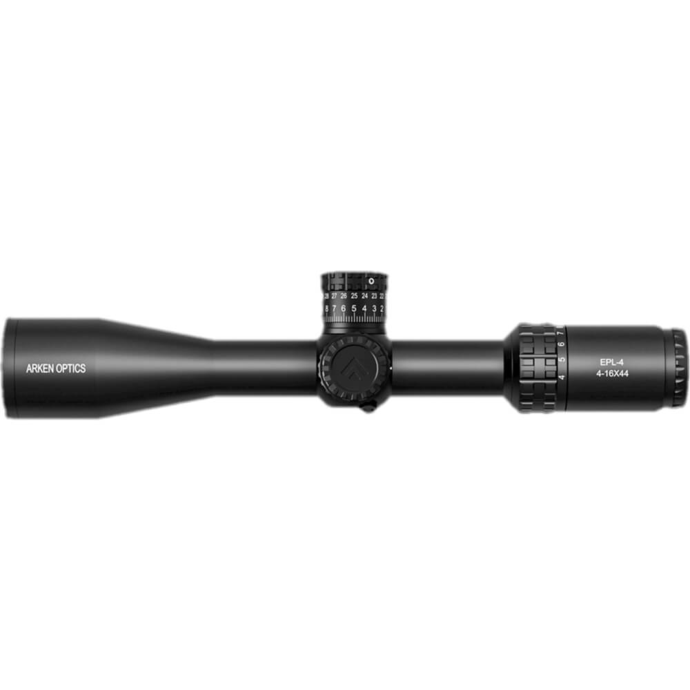 Arken Optics EPL4  4-16x44 FFP VHR Illuminated Reticle with Zero Stop - 30mm Tube