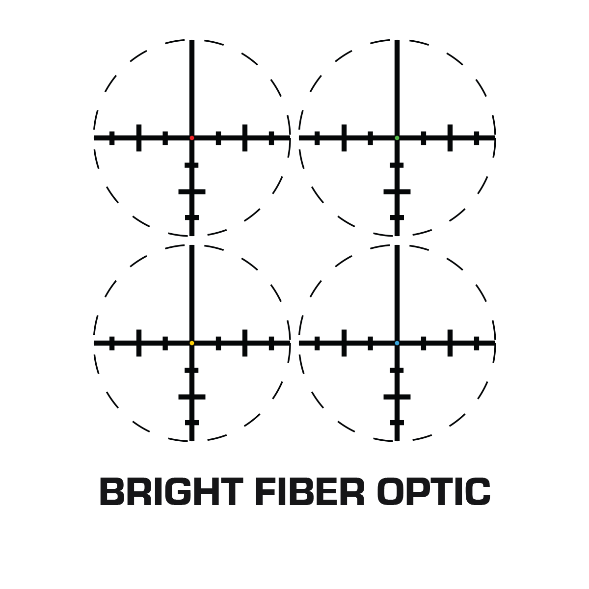 Swampfox Tomahawk II 1-4X24 SFP LPVO BFO Bright Fiber Optic Riflescope